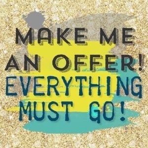 Everything must go!
